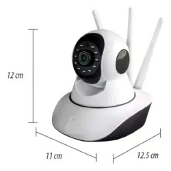 Babá Eletrônica Câmera Wifi Sem Fio Visão Noturna Microfone